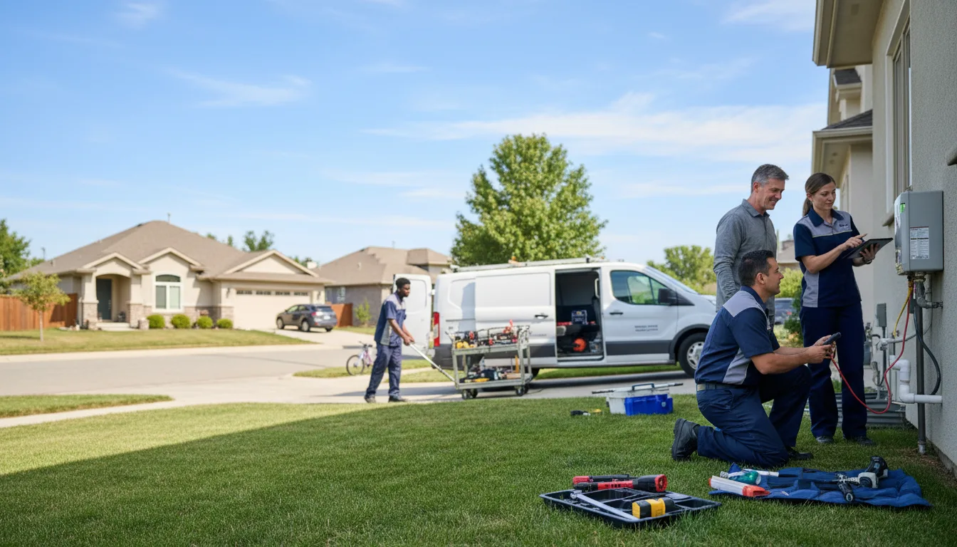 Professional Outdoor Tankless Water Heater Installation in Pelican Lake, WI